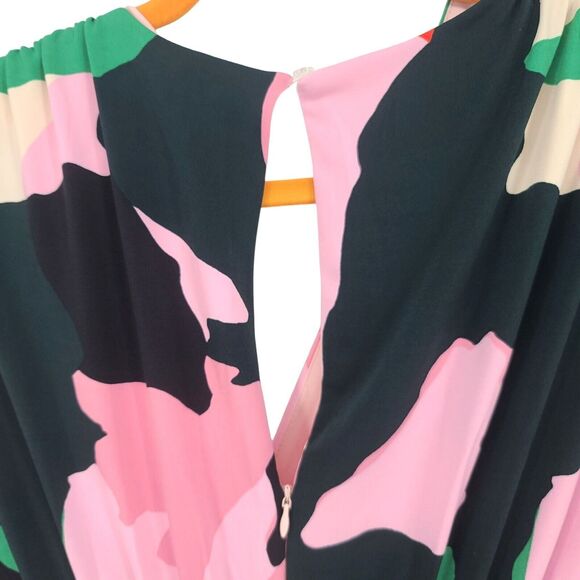 Donna Morgan NWT Ruched Surplice Neck Bodycon Tie Dress Size 6 - Picture 10 of 13